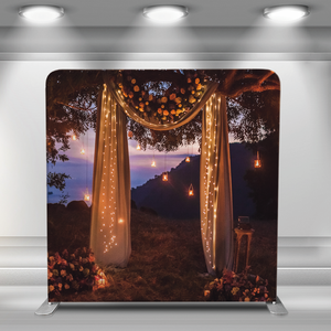 Toile de fond en tissu de soie <span class=keywords><strong>rouge</strong></span> 8x8 pieds pour photomaton ou décoration d'événement, toile de fond en satin <span class=keywords><strong>rouge</strong></span> foncé de luxe pour photomaton - Product Image 3