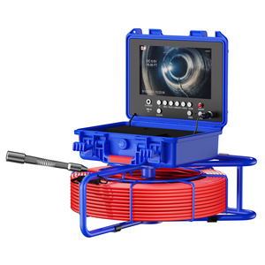 Caméra d'<span class=keywords><strong>inspection</strong></span> <span class=keywords><strong>de</strong></span> tuyau d'égout <span class=keywords><strong>de</strong></span> câble en fibre <span class=keywords><strong>de</strong></span> verre <span class=keywords><strong>de</strong></span> 60m 7MM caméra d'égout d'écran <span class=keywords><strong>de</strong></span> 9 pouces IPS 1080P avec compteur <span class=keywords><strong>de</strong></span> compteur <span class=keywords><strong>de</strong></span> localisateur <span class=keywords><strong>de</strong></span> 512hz - Product Image 5