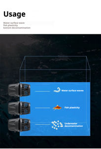 제바오 제코드 DMP-10/20/30/40 모던 웨이브메이커 펌프 담수/해수 어항용 스마트 앱 직사각형 - Product Image 6