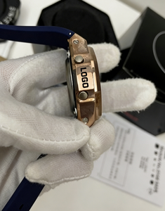 Montre automatique multifonctionnelle de luxe pour hommes, 41mm, bracelet en cuir véritable lumineux, boîtier en métal résistant à l'eau 3BAR - Product Image 2