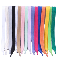 Lacets de sport décontractés WEGOODZF personnalisés en coton épais, 8 mm, double couche de polyester, 16 couleurs, unisexe, pour baskets/toffes, en gros