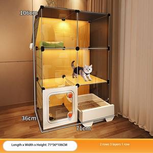 La Villa Tiene una Área Combinada de Dormitorio y Baño, que No Ocupa Mucho Espacio y Tiene un Tamaño Reducido, Cama/Nido para Mascotas - Product Image 5