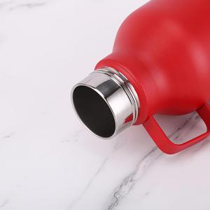 Bouteille d'eau pour chien en acier inoxydable à double paroi sous vide de 32 oz avec logo personnalisé, récipient alimentaire, poignée de transport, compartiment caché pour le sport et les voyages - Product Image 4