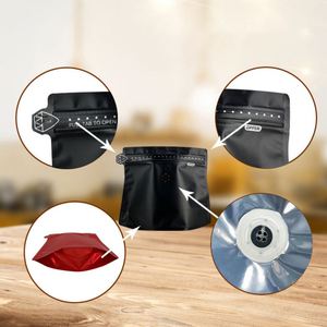 Tout neuf avec pochette en aluminium avec logo pour sacs à café de qualité alimentaire respectueux de l'environnement fabriqué en Chine - Product Image 1