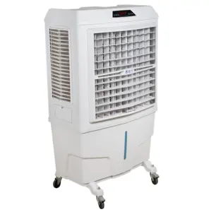 Evaporative industrial air cooler portable outdoor desert air cooler fan industrial air conditioner with 100L water tank
