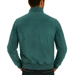 <b>Men's</b> goat <b>suede</b> <b>jacket</b> Casual <b>suede</b> zip <b>jacket</b> Wholesale <b>suede</b> outerwear OEM service <b>jacket</b> Button Front <b>Suede</b> Shirt <b>Jacket</b> - Product Image 6