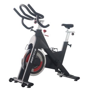 <span class=keywords><strong>Vélo</strong></span> de spinning d'intérieur de haute qualité avec pédalier ISIS, chaîne et <span class=keywords><strong>courroie</strong></span> SPD KEO pour entraînement cardio en salle de sport et club - Product Image 4