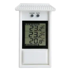 Wall Mounted Thermometer Maximum Minimum Temperature