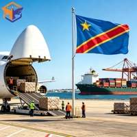 Agent logistique chinois DDP/DDU Fret maritime LCL/FCL Fret aérien Expédition porte-à-porte Kinshasa Brazzaville Dédouanement