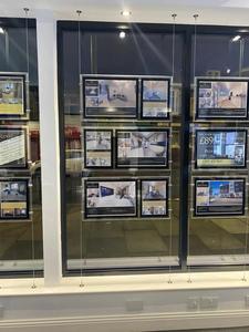 A4 Led pha lê lightbox tùy chỉnh chất lượng cao Acrylic LED Đăng siêu mỏng treo cửa sổ hiển thị khung - Product Image 5