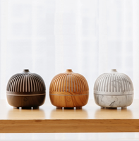 Diffuseur d'arôme pour la maison et le bureau, huile essentielle, aromathérapie de Grain de bois, humidificateur à brume ultrasonique