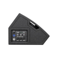 DASN MAX12MDE 2000W 12 pouces DSP Haut-parleur coaxial actif en bois pour scène, studio, groupe, DJ, chanteur, moniteur professionnel