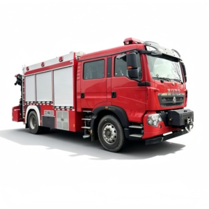 Nouveau <span class=keywords><strong>camion</strong></span>-citerne diesel 4x2 multifonctionnel de secours d'urgence équipé d'outils hydrauliques et de bras pliants - Product Image 4