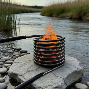 Kit de serpentin pour bain à remous chauffé au bois, longueur personnalisée, en acier inoxydable, chauffage rapide, bricolage, pour usage extérieur - Product Image 1