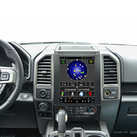 Gerllish Android 12.1 pouces Tesla-Style écran tactile de voiture pour DVD GPS Radio Navigation Système multimédia Compatible Ford F150 DSP