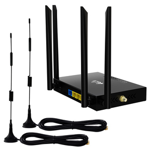 Dnxt ed128 khe cắm thẻ Sim tầm xa Wifi Modem Router không dây 4G LTE phổ nhà mạng 4 Lan + 1 WAN Router - Product Image 1
