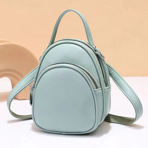 Bolso Bandolera Grande de PU Impermeable para Mujer, de Alta Capacidad, con Cierre de Cremallera - Product Image 2