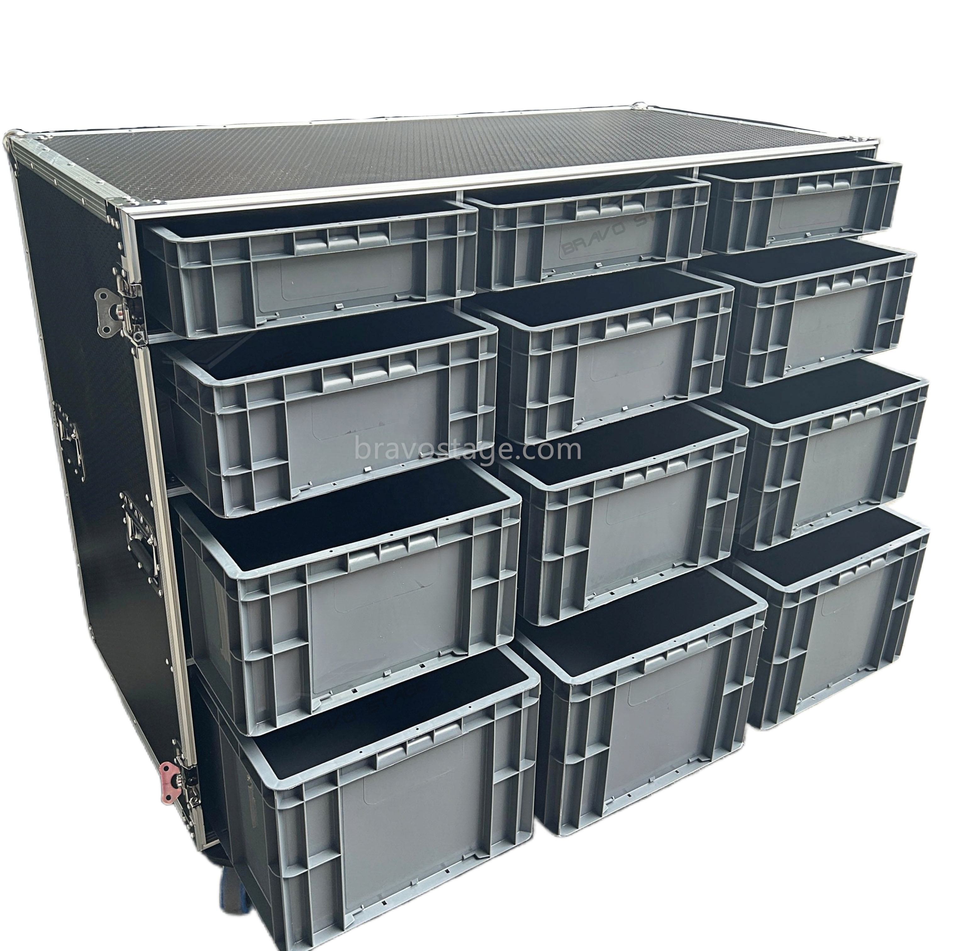 caja de herramientas de plástico con cajones excelente y duradera