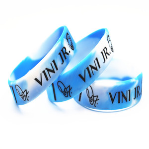 Country Famous Football ACE Pulsera de silicona <span class=keywords><strong>Cristiano</strong></span> <span class=keywords><strong>Ronaldo</strong></span> Debossed Color Filled Sports Pulseras promocionales - Product Image 4
