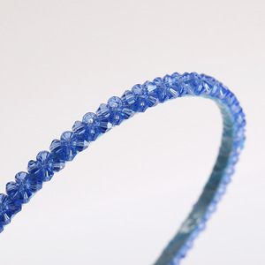 Accessoire de tête de style coréen - Bandeau pour cheveux en cristal double goutte d'eau super brillant, fait main et à la mode, pour filles - Lianzhou - Product Image 2