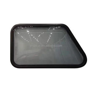 Fenêtre fixe en verre acrylique à double vitrage de forme spéciale bon marché pour RV Travel Trailel - Product Image 4