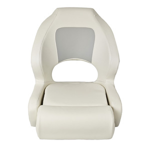 Boat Captain Seat Foldable Uv Resistant High Back Soft <b>Padded</b> Marine <b>Chair</b> For Yacht Speedboat Boat Accessories - Product Image 1