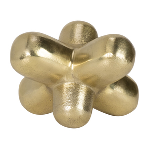 Oggetto Decorativo in Metallo a Forma di Jack, Scultura Moderna Ornamentale per Casa, Bagno, Ufficio, Soggiorno - Product Image 3
