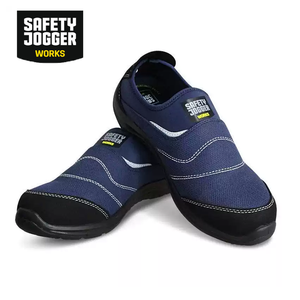 Chaussures de sécurité légères SAFETY JOGGER, quatre saisons, embout en acier, anti-écrasement, anti-perforation, antistatiques, bottes à enfiler pour hommes - Product Image 1