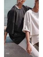 T-shirts pour femmes grandes tailles, sport d'été, OEM, t-shirts à manches courtes personnalisés pour femmes, impression personnalisée de t-shirts
