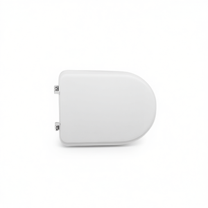 Asiento de inodoro para Althea Melrose, forma de jarrón, 7, color blanco, 50,5 cm de largo, 37,5 cm de ancho - Product Image 3