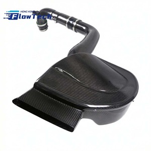 ระบบไอดีคาร์บอนไฟเบอร์แบบแห้ง Pre-Preg สำหรับ VW Golf MK5 GTI MK6 R Audi A3 S3 EA113 2.0T FSI – ตัวกรองแบบไหลสูง - Product Image 1