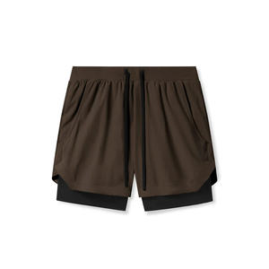 Mid Thigh Length Solid <b>Casual</b> Knit <b>Shorts</b> for <b>Men</b> with Slightly Curved Hem and Bias Cut Side Panels for Flattering Drape - Product Image 6