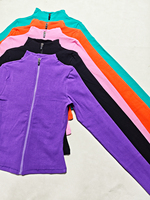 Ensemble deux pièces de sport modeste : Haut à capuche zippé à manches longues et Legging à taille élastique – Logo personnalisé, décontracté, respirant, pour usage quotidien