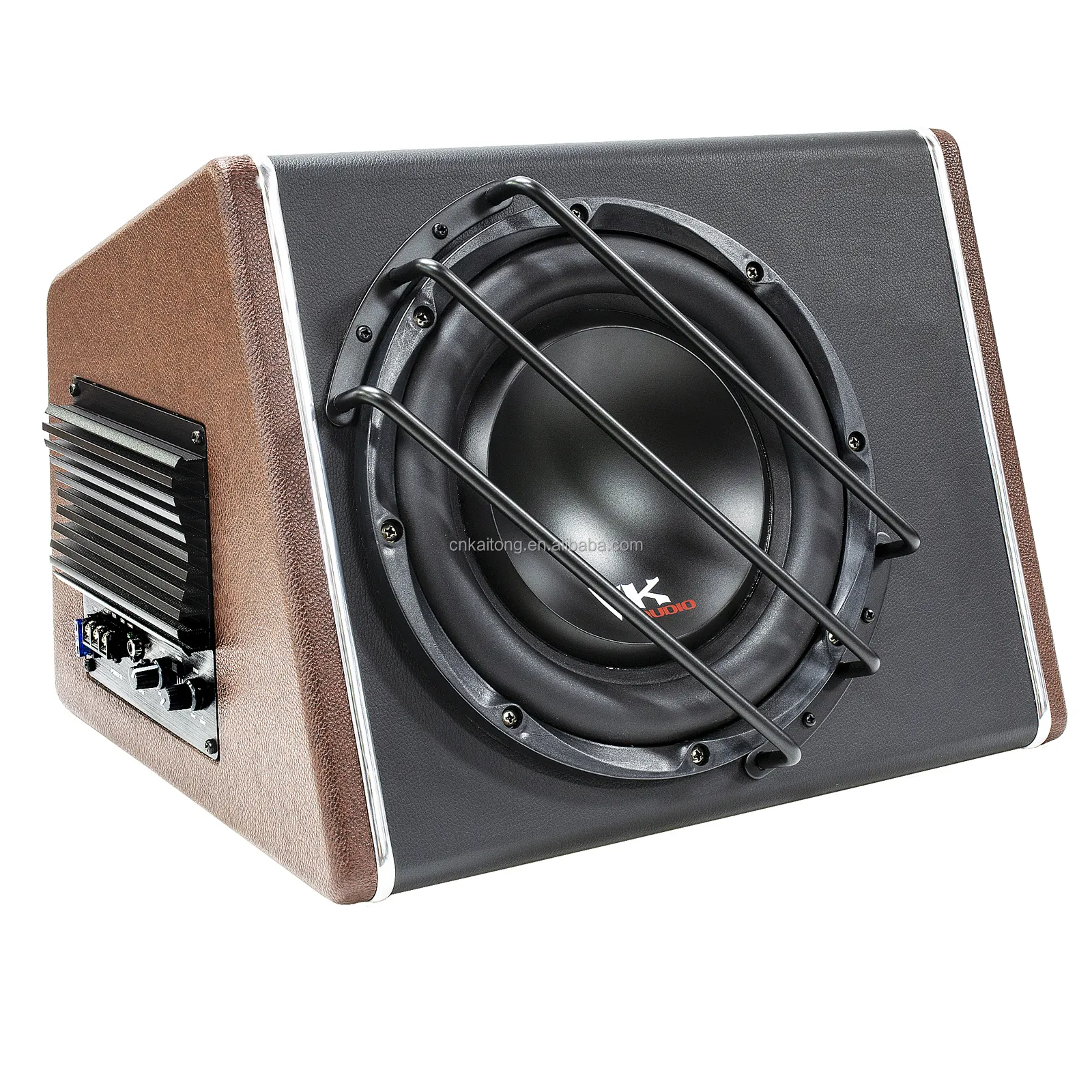 Produttore AUDIO all'ingrosso 8 10 12 pollici refitting speaker box DC 12V 1200W grande potenza auto subwoofer con amplificatore