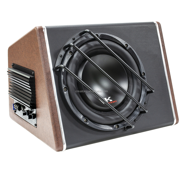 Manufacturer AUDIO Wholesale 8 10 12 Inch Refit Speaker Box DC 12V 500W Big Power Car Subwoofer with Amplifier