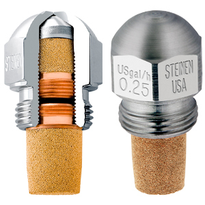 Douilles de brûleur d'huile à deux fluide, <span class=keywords><strong>Siphon</strong></span> en laiton pour brûler l'huile de déchets, outils de chaudière, 4 pièces - Product Image 3