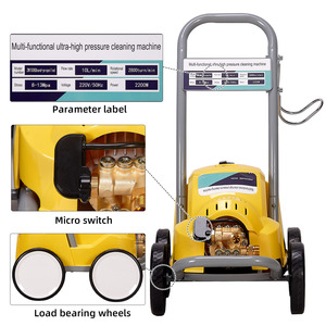 Commercial High Pressure Cleaner Mobile Electric Car <strong>Wash</strong> Machine Water Jet Blaster - Product Image 5