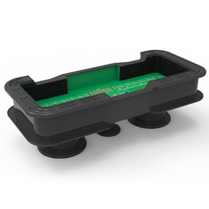 YH Standard Quality High-end Deluxe Professional Quality Black <strong>Craps</strong> <strong>Table</strong> For Entertainment - Product Image 4