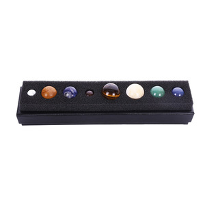 Colección <span class=keywords><strong>de</strong></span> chulas con figuras <span class=keywords><strong>de</strong></span> los ocho planetas del sistema solar, <span class=keywords><strong>jade</strong></span>, cristal, ágata, materiales, minerales, conjuntos <span class=keywords><strong>de</strong></span> especímenes y decoración. - Product Image 5