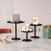 Présentoir Carré Moderne en Acrylique Écologique pour Gâteaux – Vente en Gros Usine pour Anniversaires, Mariages, Remises de Diplômes, Saint-Valentin