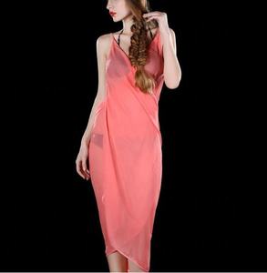 Bestdance Robe de plage sexy en mousseline de soie pour femmes, maillot de bain, couverture de bikini, sarong, <span class=keywords><strong>pareo</strong></span>, 11 couleurs - Product Image 6