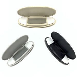 <b>Vanity</b> Mirror Cover For Bmw Mini R55 R56 R60 Oval Abs Pc Material Durable - Product Image 3