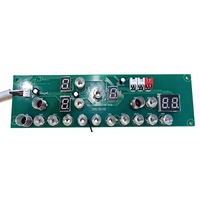 Placa base de estufa infrarroja premium de 3 zonas ML-PR4030ET-A1 Tailian OEM ODM, placa de control de 3 quemadores