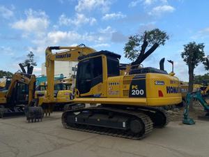 รถขุดโคมัตสึ PC200 รุ่นปรับสภาพจากโรงงาน ขนาด 20 ตัน แบบตีนตะขาบ - Product Image 2