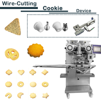 Machine automatique de découpe de pâtes à biscuits, machine commerciale pour la fabrication de biscuits au beurre et aux pépites de chocolat pour boulangerie industrielle