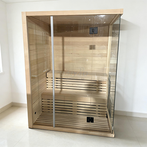 <span class=keywords><strong>Cabine</strong></span> <span class=keywords><strong>de</strong></span> sauna traditionnelle <span class=keywords><strong>en</strong></span> <span class=keywords><strong>bois</strong></span> massif pour 1 à 2 personnes avec poêle électrique, sauna sec intérieur pour la maison, le <span class=keywords><strong>jardin</strong></span> et le spa - Product Image 6