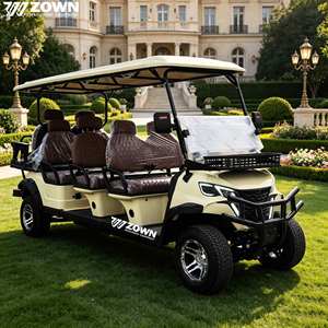 New Model Style Top Hot Sale CE Approved Cheap Price Electric Golf Cart Luxury 4 Seater Acid Lithium Battery Golf Cart For Sale - Product Image 1