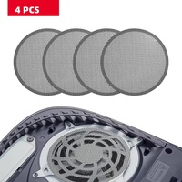 Filtre anti-poussière pour Console PS5, 2 ou 4 pièces, housse en maille anti-poussière, plaque frontale facile à nettoyer, ventilateur, accessoire de jeu pour PS5