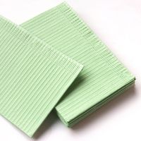 125 pièces/paquet Bavoirs dentaires jetables noirs - Utilisation commerciale pratique pour adultes OEM/ODM Marque privée