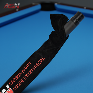 R-QJ ASN 12.5mm T700 Shaft de queue de billard en fibre de carbone, rempli de mousse, à faible déviation, conique hybride, avec embout radial 3/8-8 - Product Image 5